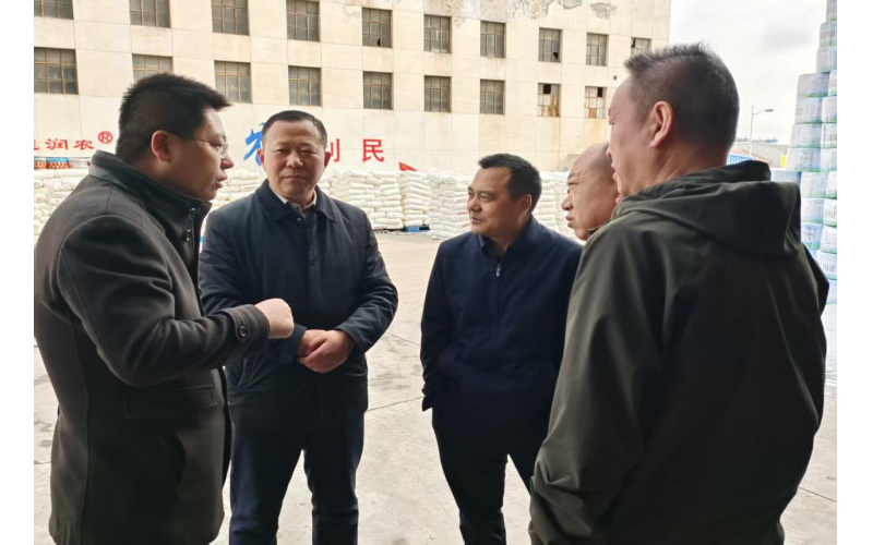 永昌县副县长郭万寿莅临甘肃东升国际节水调研指导
